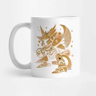 myth cloth gold metallic knight ecopop wing centurion artz Mug